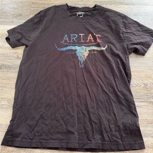 Ariat Black Short Sleeve Tee Casual Comfort